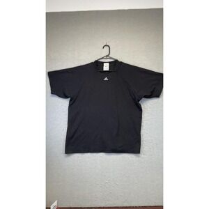 Adidas Shirt Mens XL Black Climalite Raglan Crewneck‎ Athletic Training Running